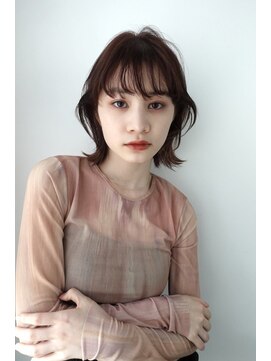 ベンジー 中目黒店(benji) くびれミディ/レイヤーカット/ウルフカット/外はね