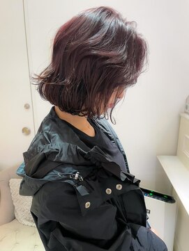 バブ バイネオリーブ(Bab by neolive) ラベンダーボルドー　レイヤーボブ