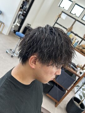 トルペヘアデザイン(Tolpe hair design) メンズカットツイストスパイラルパーマ波巻きパーマ