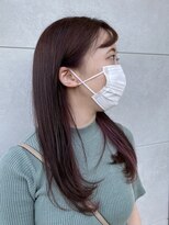 グランデュール 焼津店(GRANDEUR)&nbsp;インナーカラーピンク インナーカラーパープル イヤリングカラー