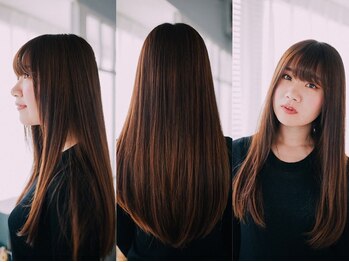 ニュイ 高槻 阪急茨木店(nui)の写真/【毎朝が楽に！】くせ、うねり、広がりは「美髪縮毛矯正」「酸性ストレート」で解決!［高槻/茨木/阪急茨木]