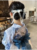 浴衣ヘア
