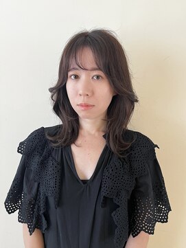 ロロン(LORONG) セミディ　ワンホンヘア　アッシュブラウン