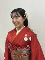 トータルビューティ ジェム バイ ヘアタイム(TOTAL BEAUTY gem by HAIR TIME)&nbsp;成人式ヘアセット 振袖着付け ボブ