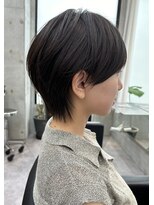 クーラアオヤマ(Cura Aoyama)&nbsp;丸み縮毛矯正でショートヘアもナチュラルストレートに