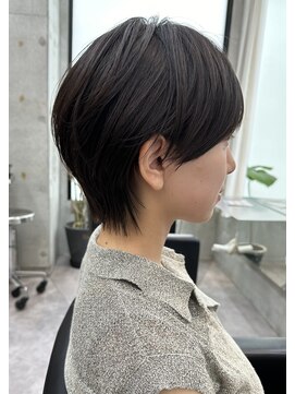 クーラアオヤマ(Cura Aoyama) 丸み縮毛矯正でショートヘアもナチュラルストレートに