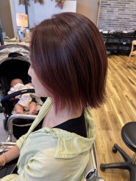 ジュール フィノン(Jour finon) インナーカラー　ピンク