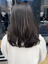 ビューナゴヤ 名駅(VIEW NAGOYA)&nbsp;黒髪/ボブルフ/小顔/レイヤーカット/ミディアムレイヤー