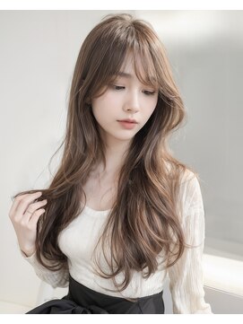ディアナ(Diana) エアリーロング　韓国レイヤー【鹿児島美容室/髪質改善/天文館】