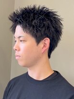 エルマーク 枚方(L-MARK)&nbsp;スパイキーショートザクザクショートアップバングツーブロック