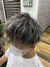 【新規メンズ限定】カット+カラー+ハイライトorダブルカラー￥11000