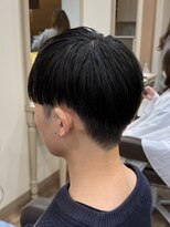 アルターリール(aL ter Rire)&nbsp;韓国マッシュ/スパイキーショート/ブルーブラック/杉田花乃