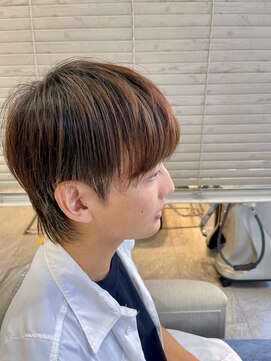 イメージア 町田店(IMAGE A) メンズナチュラルブラウンカット@20代30代40代50代