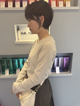 スイヘアデザイン 久留米(suii.. hair design) 丸みショート/久留米/ショート/NOBU