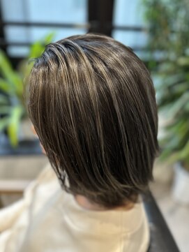 ＊50代におすすめ！コントラストハイライト＊