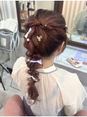 ガーリースタイル/心斎橋/ヘアメ/セットサロン