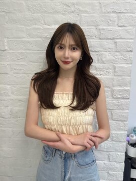 アマトウキョウ アユンチェ(AMA TOKYO×AYUNCHE) 韓国スタイル/ナチュラルくびれへア_くびれ巻き_レイヤーカット