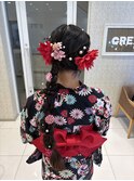 【お祭り】ヘアセット