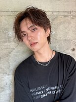 サイン メンズ 表参道(SIGN men's)&nbsp;フェザーパーマ/ニュアンスパーマ/センターパート/カルマヘア