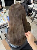 ラベンダーアッシュグレージュ透明感カラー20代30代40代