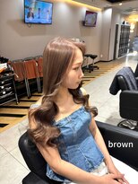 ラピス 大阪アメ村店(Lapis)&nbsp;透明感抜群ミルクティーブラウン