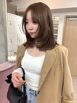 ペレ アネックス 大阪梅田茶屋町店(PELE ANNEX) 黒髪カタログ/クラゲヘアー/オリーブグレー/梅田