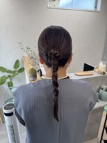 ヘアポップ(hair pop) カチモリ ヘアアレンジ ヘアセット