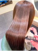 黒髪クラゲヘアー/オリーブグレー/小顔ココアベージュ