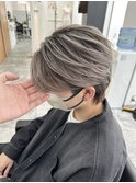 【メンズバレイヤージュ】2ブリーチグレージュ