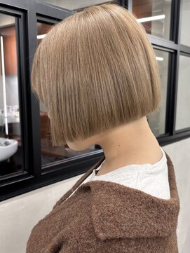 ニコ トウキョウ 渋谷(nico TOKYO) ミルクティーベージュダブルカラーハイトーン韓国レイヤー