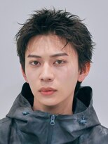 テン 心斎橋(tenn.) アクティブショートフェザーパーマルーズショートセンターパート