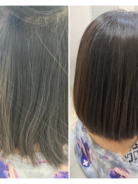 ワイ(Y) 自然な仕上がりの縮毛矯正