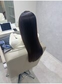 着物ヘア/大人ガーリー/ダークアッシュ/似合わせカット/人形町
