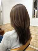 オリーブベージュ×レイヤースタイル【カミケン黒岩店/福島】