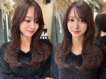 マーシュ(marshu)の写真/【南方で1番予約を頂く美容室】カット4500円◎小顔に見えるレイヤーカットならお任せ[西中島南方駅徒歩2分]
