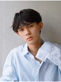 シースルーマッシュ×フェザーパーマ