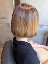 セッション(SESSION)&nbsp;ミニボブ × コントラストハイライト