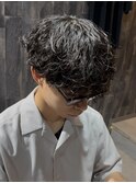 強めシャドウパーマ