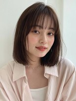 シータ 成増(THETA) 大人ミディボブ20代30代40代◎前髪あり切りっぱなしボブ成増