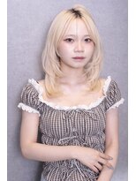 リメル 奥沢自由が丘店(Remel)&nbsp;ミディアムレイヤー/顔周りレイヤー/韓国風/ワンカール/自由が丘