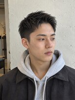 メンズヒペリカム(Men's hypericum)&nbsp;黒髪ソフトモヒカン ベリーショート
