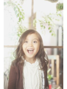 コルト 長津田店(Colt by cotton) 【Colt長津田/青葉台】キッズシフォンパーマ風 ※コテ巻き仕上げ