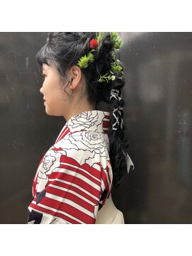 キー(kii) 卒業式ヘア