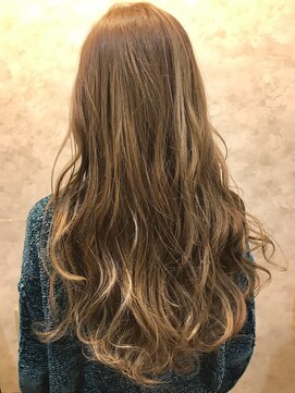 ヘアーエポック(hair epoque) ミルクティー/エアタッチバレイヤージュstyle