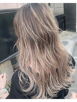 アクト 三鷹店(ACT)&nbsp;ロングバレイヤージュ×ミルウティベージュ