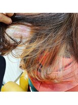 ヘアーサロン キー(Key)&nbsp;イヤリングカラー
