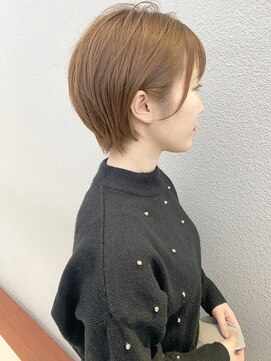 モリオ フロム ロンドン サッポロファクトリー店(morio FROM LONDON) 【morio】札幌ショート 大人かわいい耳掛けくびれショート