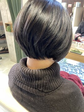 ロックワークオレンジ 西中島店(ROCK WORK ORANGE) 大人の自然体ボブ