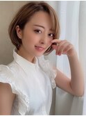【FRAME  天王寺北口】簡単スタイリング☆ショートボブ