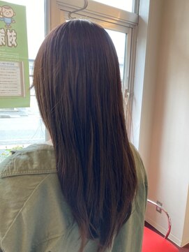 美容室 ルーフトップ(Roof top) パープルブラウンカラー